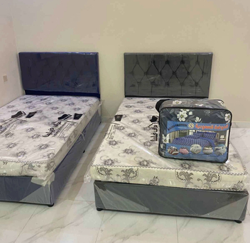 Jeddah, Furniture, SAR 4,  All Types Of Best Quality Medium Size Bed With Mattress Available In Low Price