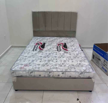Jeddah, Furniture, SAR 4,  All Types Of Best Quality Medium Size Bed With Mattress Available In Low Price