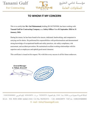 Riyadh, Job Seekers, Safety Officer