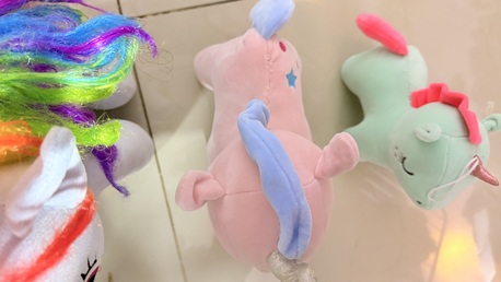 Hamad Town, Toys & Games, BHD 6,  Unicorn 4 Pcs Neat And Good Condition Together For Sale