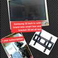 BHD 25,  Samsung Tv 32 Inch With Android Box 25 Bd All 1 Year Subscription Have Msg Wts Ap 3670 837