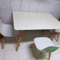 SAR 300,  Dining Table With 3 Chairs And Tea Table