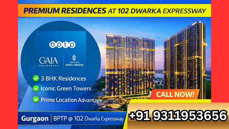 Haryana, Real Estate For Sale, INR 45020000,  3 BR,  2106 Sq. Feet,  BPTP Affordable Luxury Homes Dwarka Expressway +91 9311953656