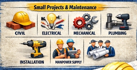 Dammam, Construction, Contracting Work/Attention/Vendor Registration Offer