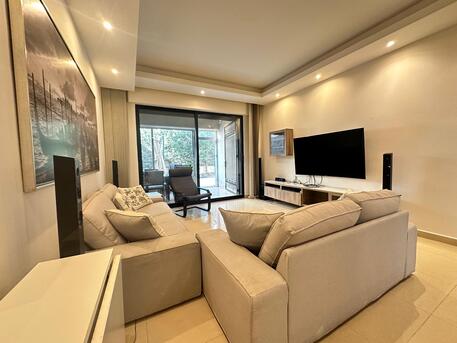 Abdoun, Apartments/Houses, JOD 16000/year, Furnished, 2 BR, 120 Sq. Meter, Ground Floor Apartment For Rent In Abdoun