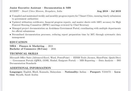 Riyadh, Job Seekers, Administartion Assistant / Coordinator