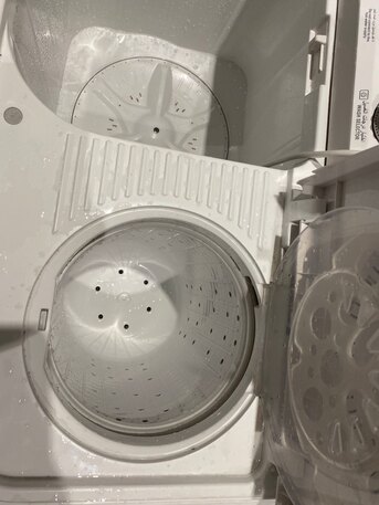 Riyadh, Appliances, SAR 400,  Washing Machine Hisense 9 Kg  Semi Auto  6 Months Full Warranty