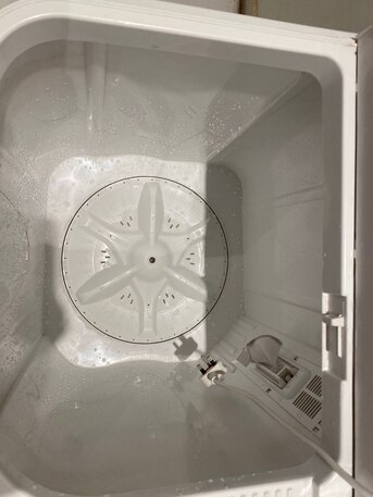 Riyadh, Appliances, SAR 400,  Washing Machine Hisense 9 Kg  Semi Auto  6 Months Full Warranty