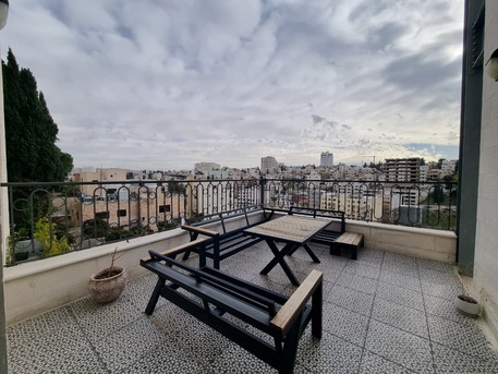 Amman, Apartments/Houses, JOD 20000/year,  Furnished,  2 BR,  150 Sq. Meter,  Modern Rooftop For Rent In Al Weibdeh