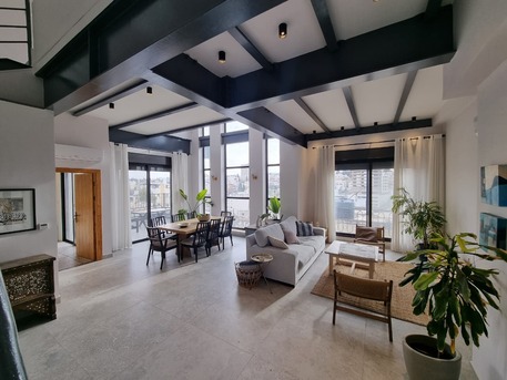 Amman, Apartments/Houses, JOD 20000/year,  Furnished,  2 BR,  150 Sq. Meter,  Modern Rooftop For Rent In Al Weibdeh