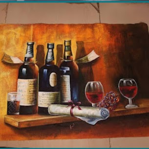 Mumbai, Household Items, Restaurant/ Bar Canvas Painting