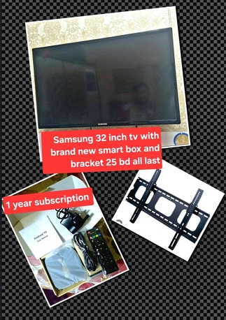 Manama, Appliances, BHD 15,  Samsung Tv 15 Bd With Android Box 25 Bd Msg 3670 8372 Wts Ap  1 Year Subscription Have