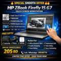 BHD 205,  HP ZBook I7 10th Gen |Firefly 15 G7 |16GB RAM | 512GB SSD | Quadro Graphics | Touch Screen