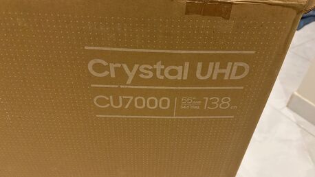 Riyadh, Electronics, SAR 1700,  Samsung Crystal UHD Smart TV &ndash; 55&rdquo; (Model CU7000) &ndash; Excellent Condition