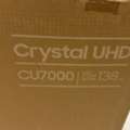 SAR 1700,  Samsung Crystal UHD Smart TV &ndash; 55&rdquo; (Model CU7000) &ndash; Excellent Condition