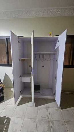Khobar, Furniture, SAR 300,  3 Door Wardrobe For Sale (160 X 200 Cm X 55cm)