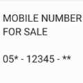 SAR 2500,  Mobile Number For Sale