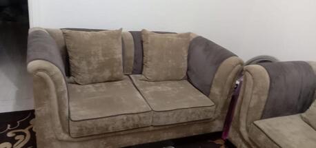 Jeddah, Furniture, SAR 600,  American Sofa Set - 7 Seaters - Barely Used - Very Good Condition