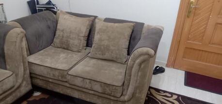Jeddah, Furniture, SAR 600,  American Sofa Set - 7 Seaters - Barely Used - Very Good Condition