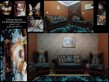 Jeddah, Electronics, SAR 500095003500150,  Selling Fridge, Sofa Set, Dining Table, Curtains, Coffee Table, Mirror, Decor