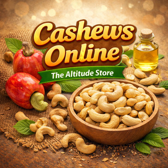 New Delhi, Food, INR 499,  Buy Premium Cashews Online - Whole, Crunchy & Organic (Delhi NCR)
