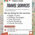 We Are Doing All Travel Related Work With Special Price For You