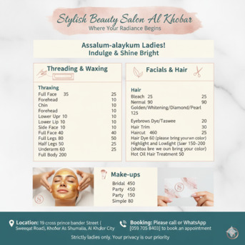 Dammam, Beautician, ✨ STYLISH BEAUTY SALON AL KHOBAR ✨