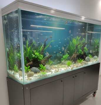 Khobar North, Pet Supplies, SAR 500,  Aquarium With Fish For Sale