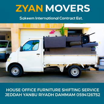 Madinah, Relocation, Zyan Movers & Packers For Home And/Office Furniture Shifting & Transportation/Services