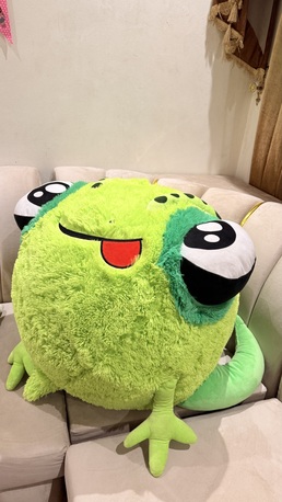 Manama, Toys & Games, BHD 4,  Huge Soft Toy Frog Big Size Excellent Condition Neat