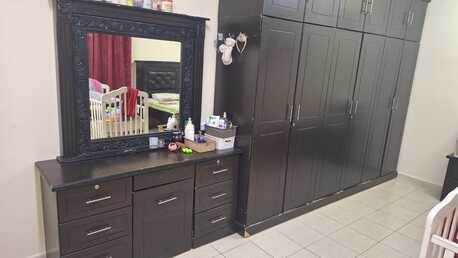 Dammam, Furniture, SAR 850,  COMPLETE BED SET (including- Bed With Mattress, Dressing Table, Almirah)