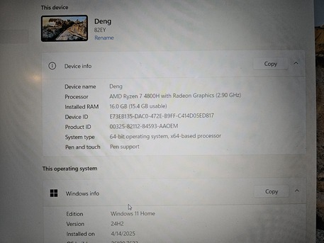 Al Thuqbah, Computers, SAR 2200,  Lenovo Ideapad Gaming 3i