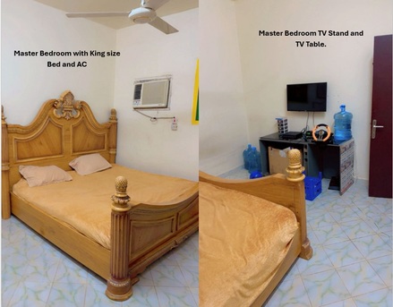 Al Batha, Apartments/Houses, Studio,  500 Sq. Meter,  SR6,000/ 3Month Fully Furnished 2 BHK Family Flat In Al Batha Available From 6th Mar