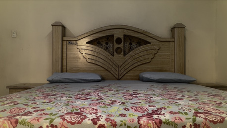 Jubail, Furniture, SAR 800,  Bed And Wardrobe(cupboard) For Sale