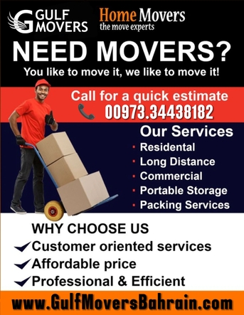 Hidd, Labor/Moving, Gulf Movers Bahrain
