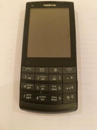 Makkah, Mobile Phones, SAR 65,  NOKIA X3 Touch And Type, Original And In Perfect Working