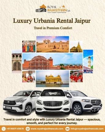 Jaipur, Travel, Urbania Rental Jaipur For Comfortable Group Transportation