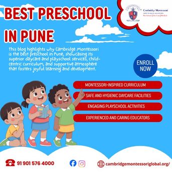 Pune, Education, Best Preschool In Pune