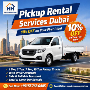 Dubai, Relocation, Pickup Rental Dubai