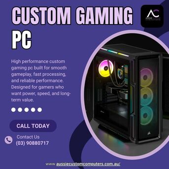 Sydney, Computers, AUD 7150,  Custom Gaming PC By Aussie Custom Computers