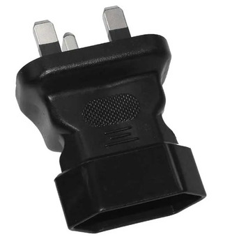 New York, Electronics, USD 6,  European CEE7/16 To UK BS1363 Power Plug Adapter