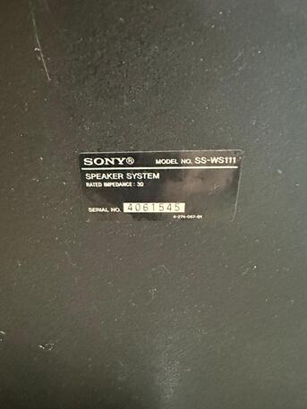 Manama, Electronics, BHD 100,  For Sale: Sony Home Theatre System & CD/DVD Player