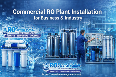 Haryana, Appliance Repair, Commercial RO Plant Installation For Business & Industry