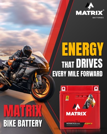 Hyderabad, Heavy Equipment, INR 50000,  Matrix Battery: Trusted Motorcycle Battery Manufacturer For Riders