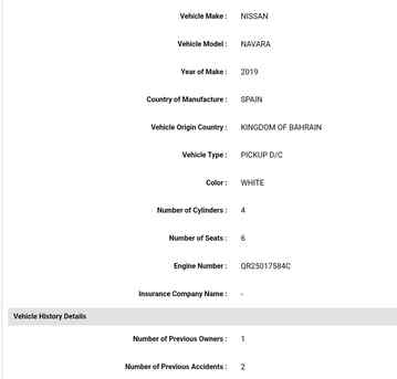 East Riffa, Vehicles, Cars & Trucks , BHD 3900,  Nissan Navara,  2019,  Automatic,  140000 KM,    - 140K KM Only - 1 Owner - Pass & Insr 31st Dec 26 - 3900 BD