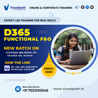 Mumbai, Education, D365 Finance & Operations Functional Training &ndash; Online New Batch