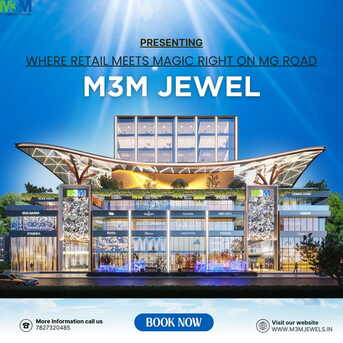 Gurgaon, Offices, INR 7000000,  500 Sq. Feet,  M3M Jewel In Conjunction With Premium Commercial Infrastructure