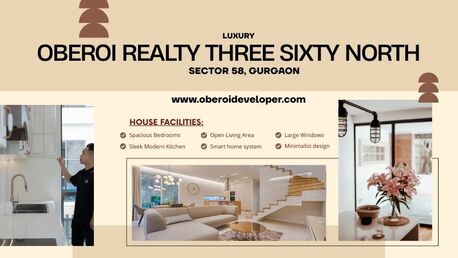 Gurgaon, Real Estate For Sale, 2 BR,  Oberoi Three Sixty North Sector 58 Gurgaon | Prime Luxury Homes