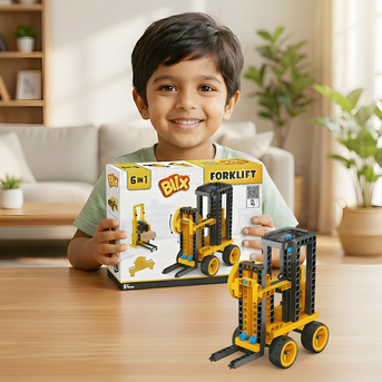 Mumbai, Toys & Games, INR 999,  BLIX Forklift &ndash; Engineering & Construction STEM Toy For Kids