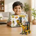 INR 999,  BLIX Forklift &ndash; Engineering & Construction STEM Toy For Kids